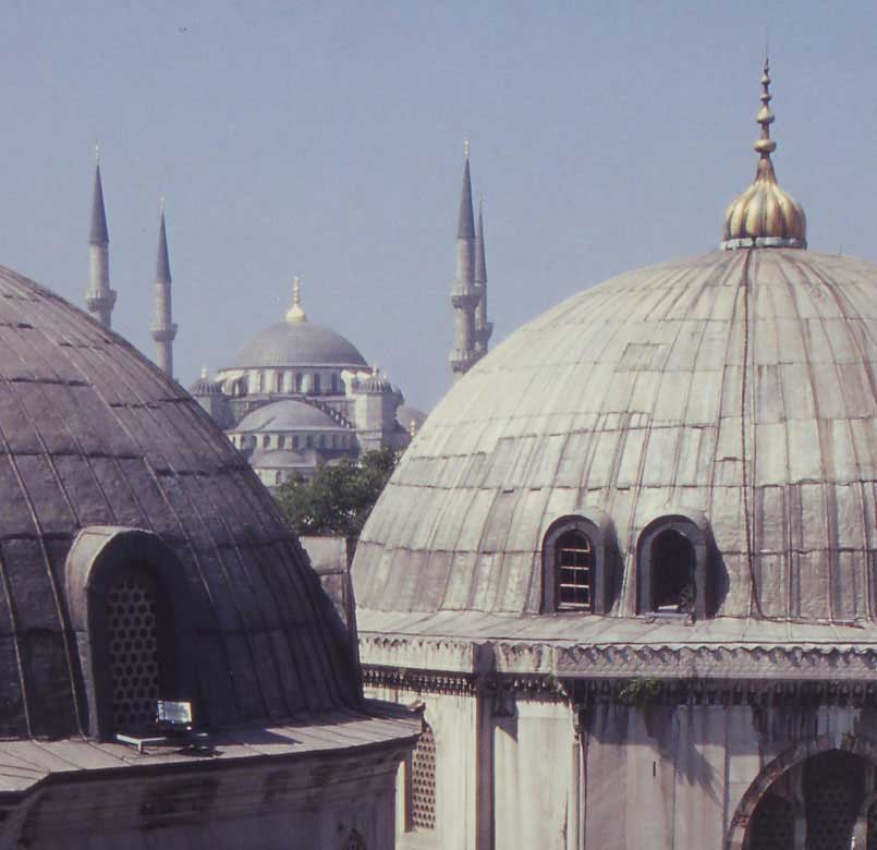 Sultanahmet and Ayasofya Mosques, İstanbul